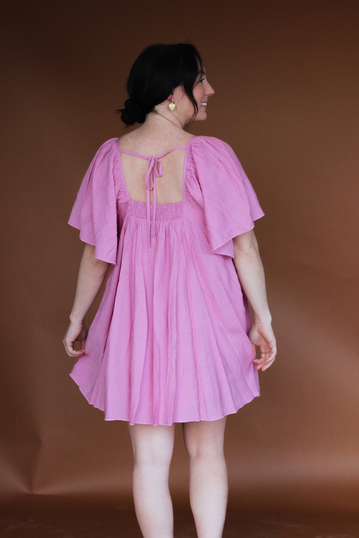 Pink Babydoll Dress